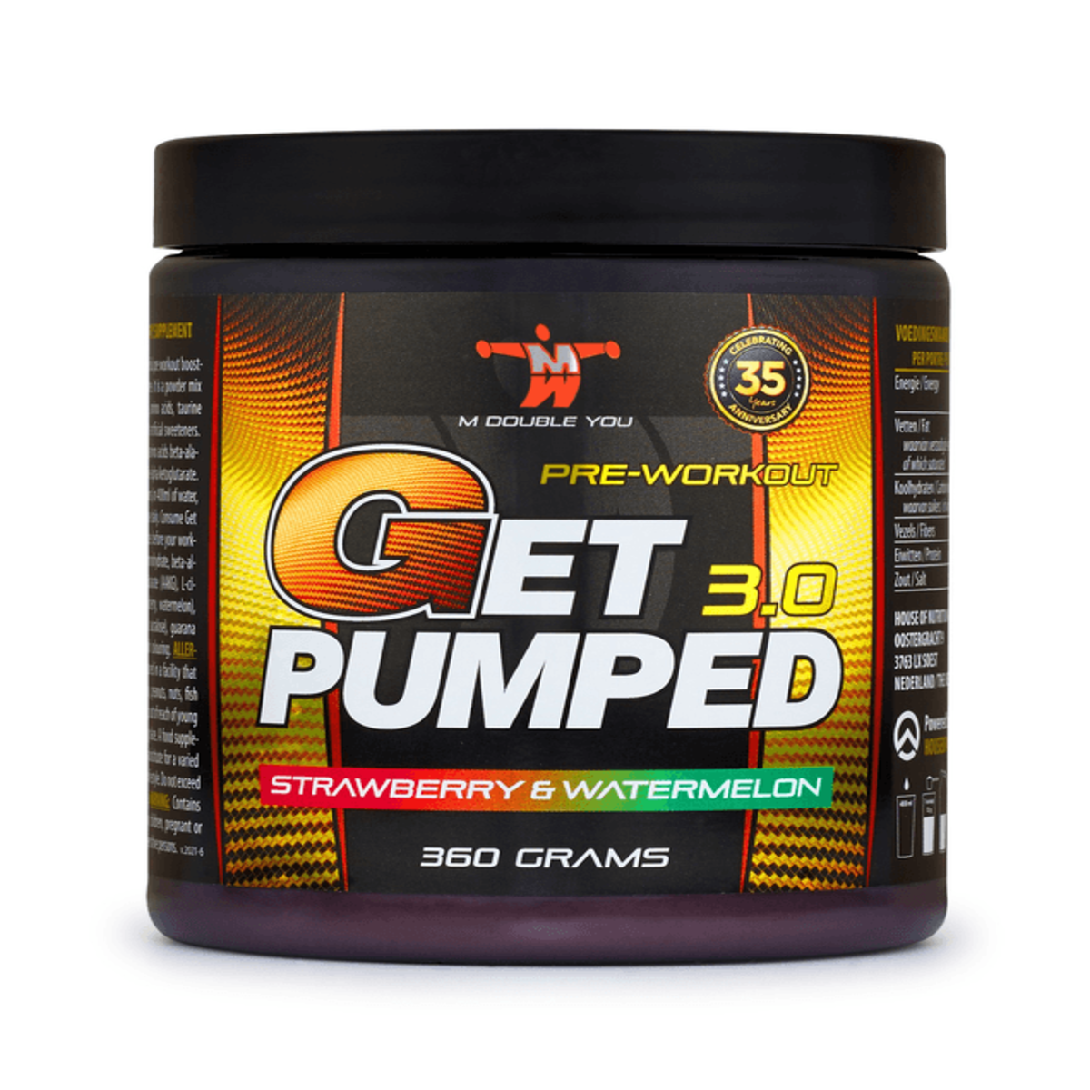 M Double you GET PUMPED 3.0 360GR